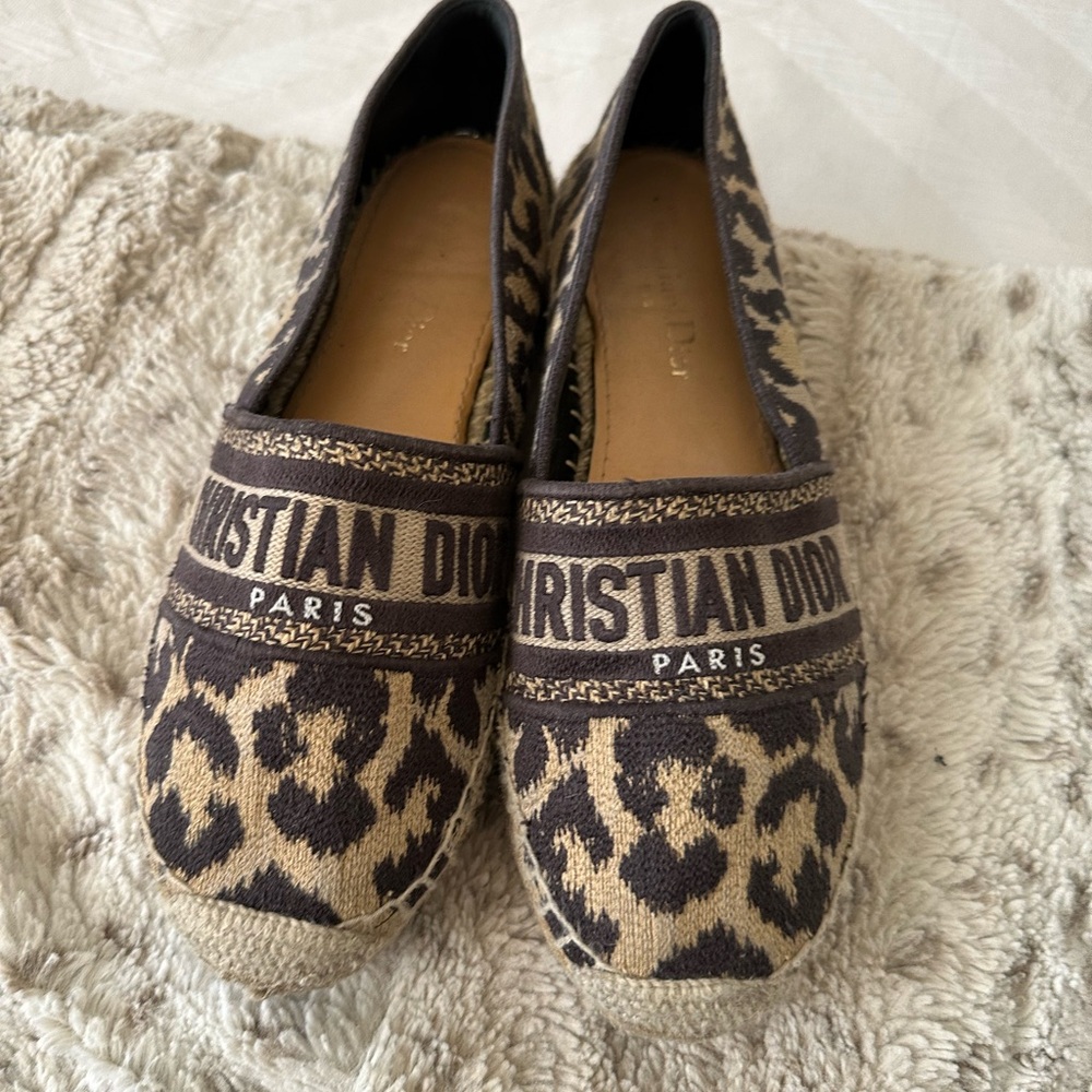 Dior Women's Espadrilles - Brown and Black